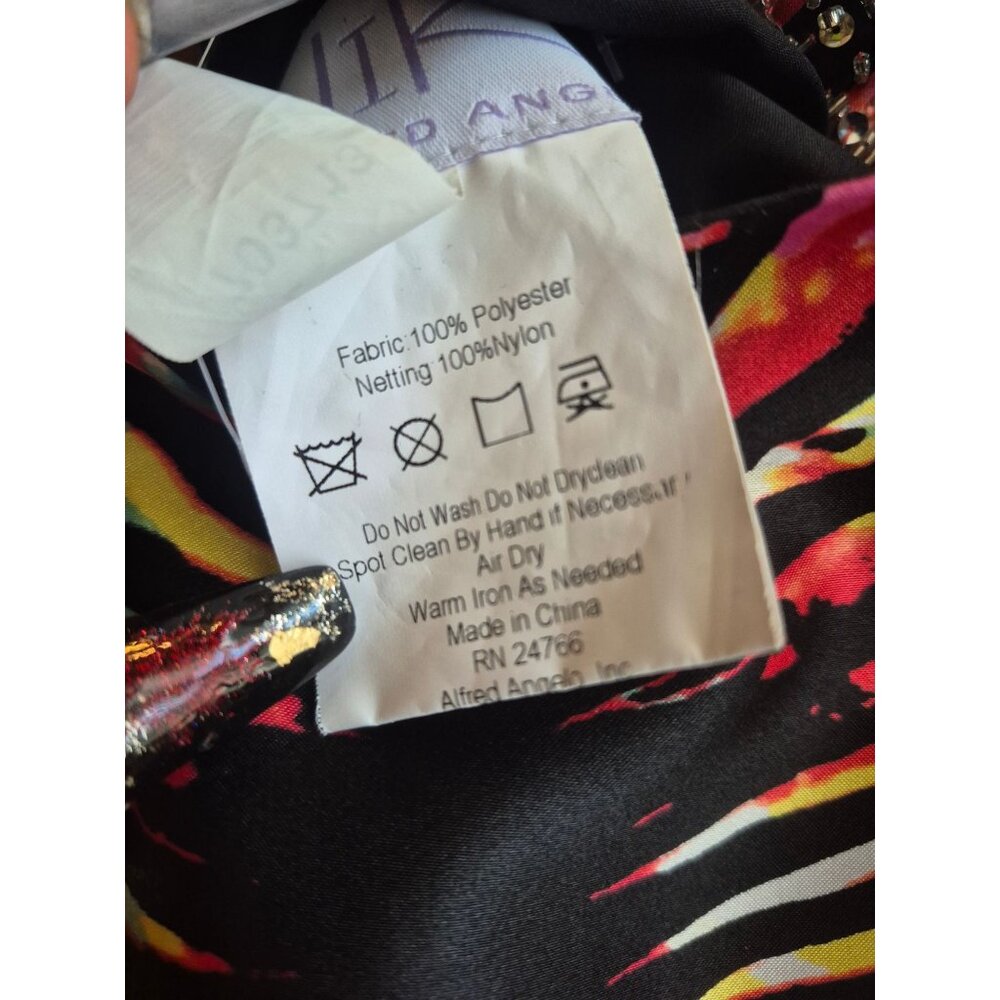 Vibrant Multicolor Maxi Dress size 8 - Picture 6 of 7